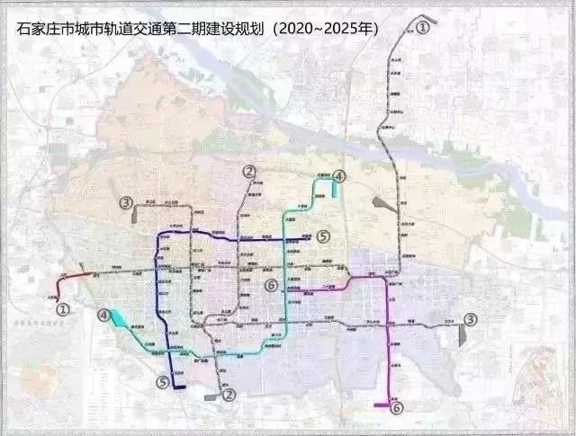 石家庄地铁规划图,2019石家庄地铁规划,最新石家庄地铁规划线路图