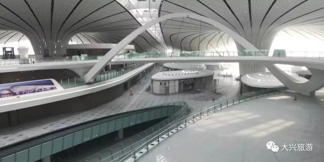 打卡新国门丨北京大兴国际机场航站楼最新内景先睹为快