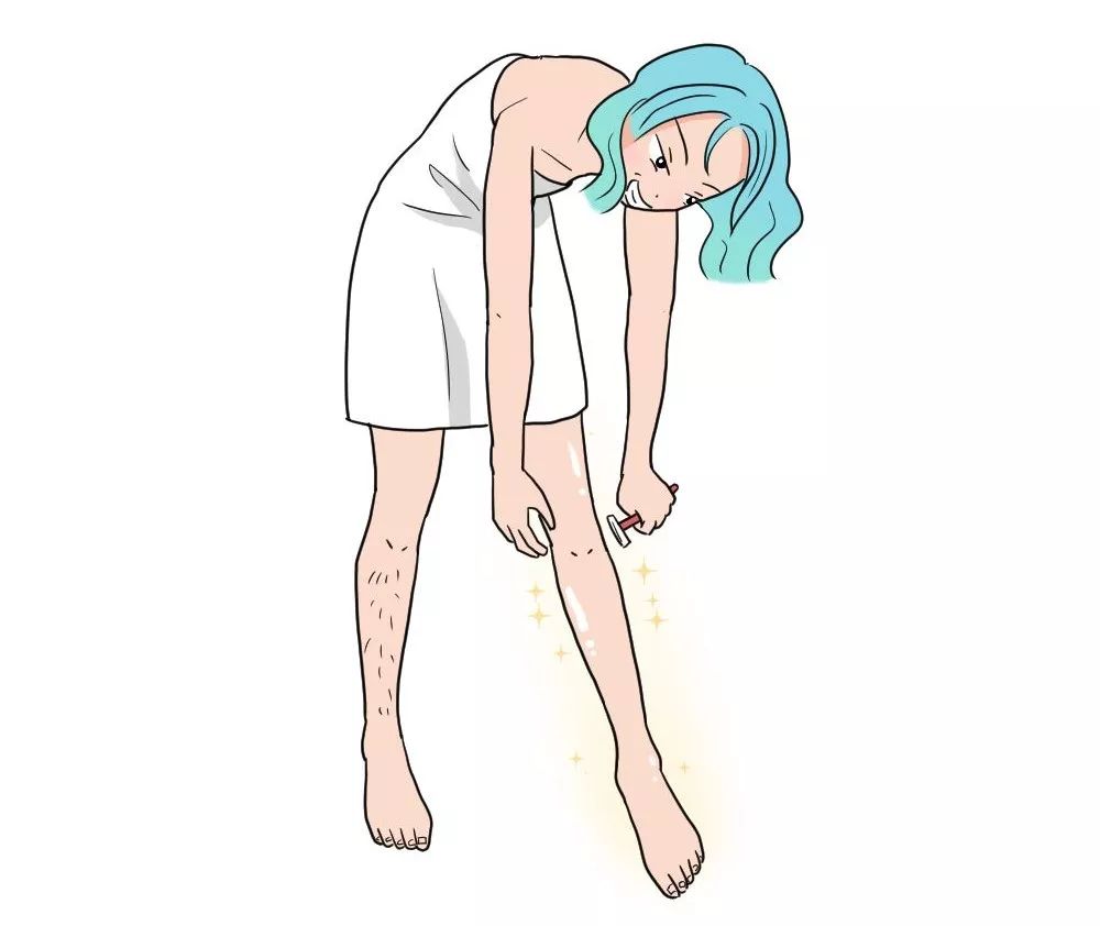 为什么女生洗澡都那么久！到底在干嘛？