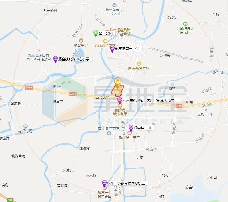 成交瓶窑新地王临平北双自持网红未来科技城却低溢价跟土拍新政有关吗