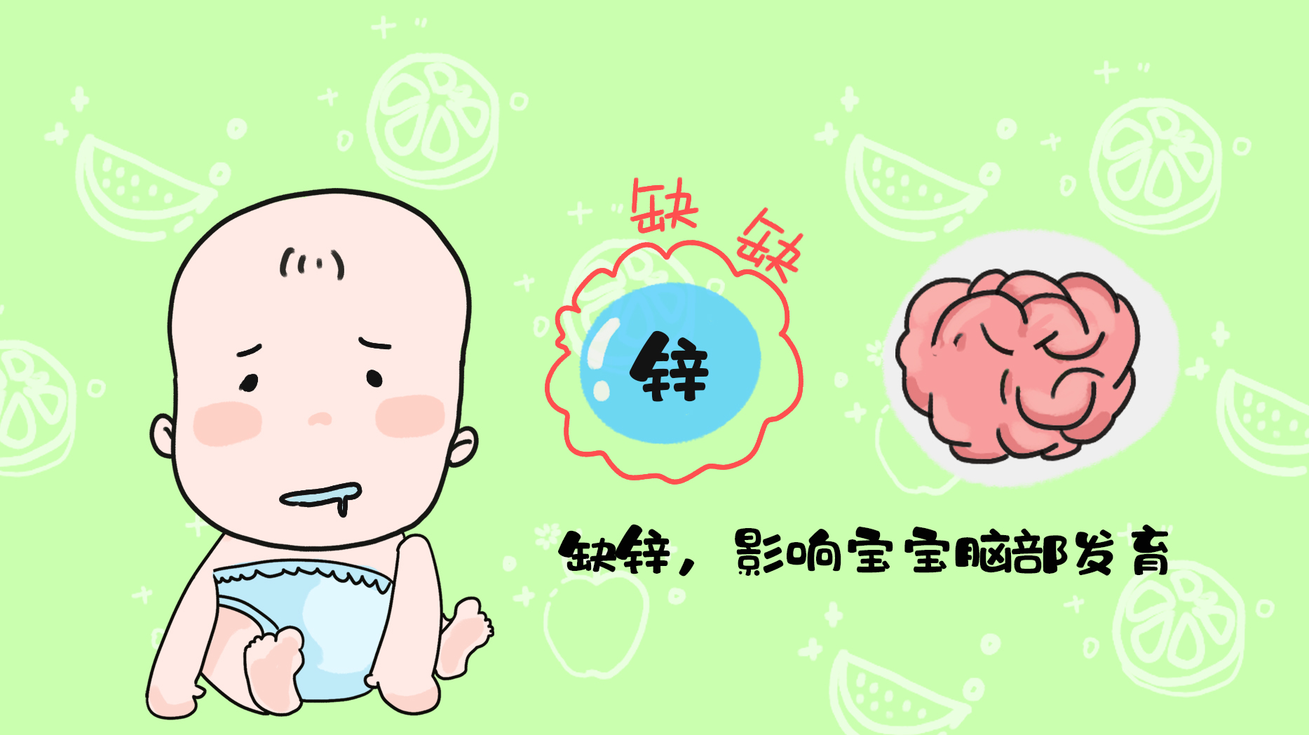                     原创            “锌”是发育促进剂，幼儿缺锌危害大，补锌的要点要拿捏清楚
