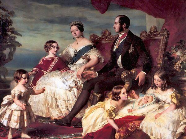 欧洲皇室与王室的关系有多混乱 看看英国维多利亚女王的九个子女 玛丽亚