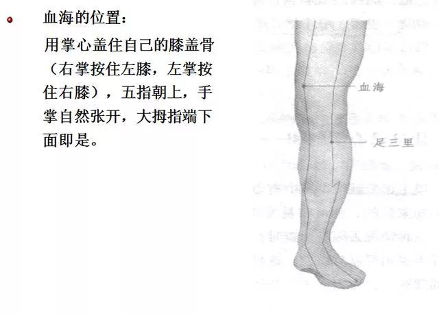 为自己补血---血海和足三里是让肝不血虚的首选!