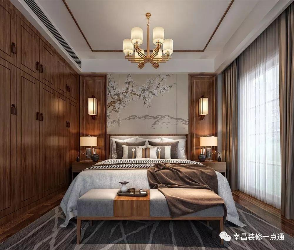 林家湾532㎡别墅新中式装修设计,典雅,素净的东方气质
