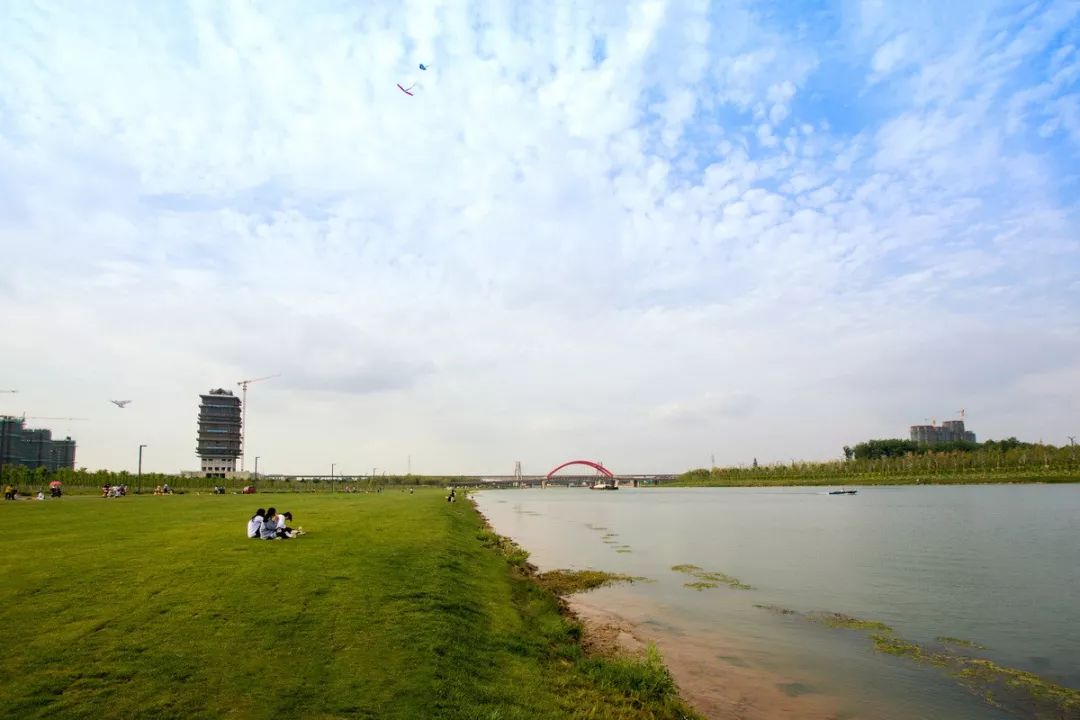 颍上滨河公园仲夏皖北最休闲浪漫之地