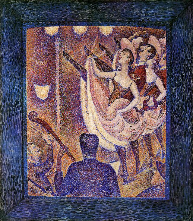 学赏画(25)法国后印象派画家乔治·修拉(Georges Seurat)简介_色彩