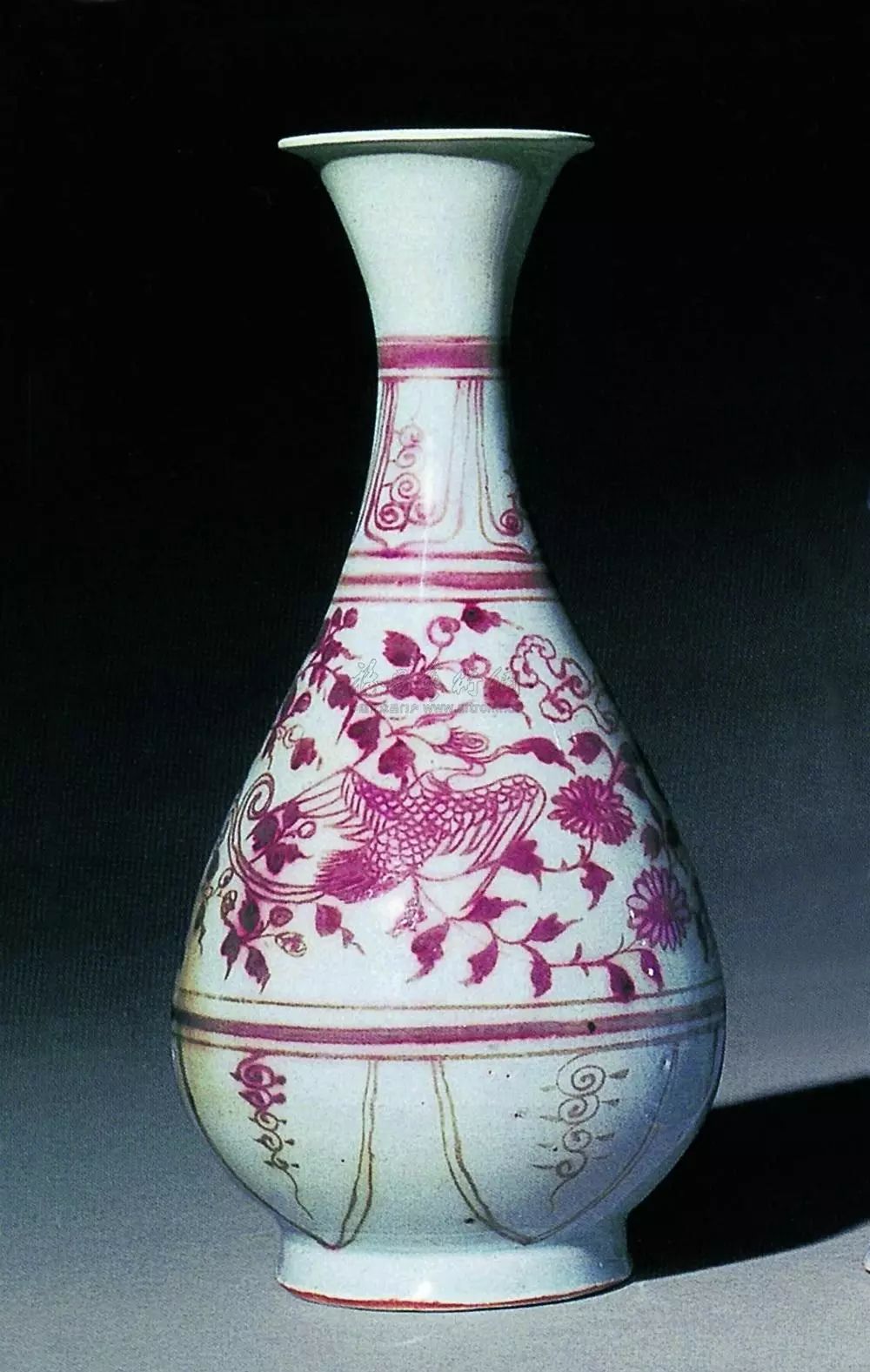 中国 玳玻釉 玉壷春瓶 花瓶 V R6424B 【公式通販】