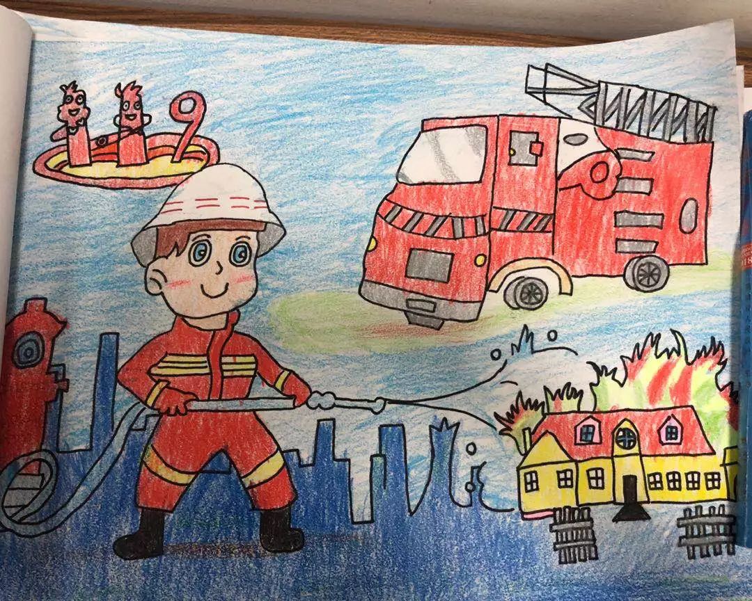 消防员的简笔画步骤图解教程 简笔画图片大全-蒲城教育文学网