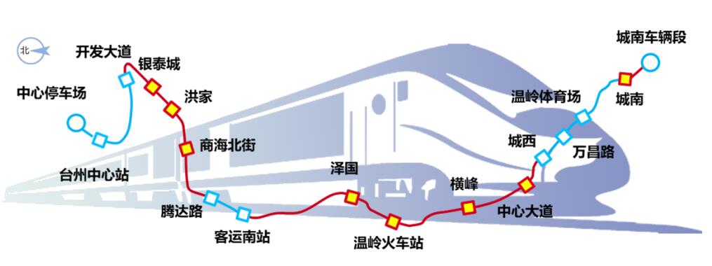 杭绍台高铁全线最大车站——台州中心站开工! 将与轻轨