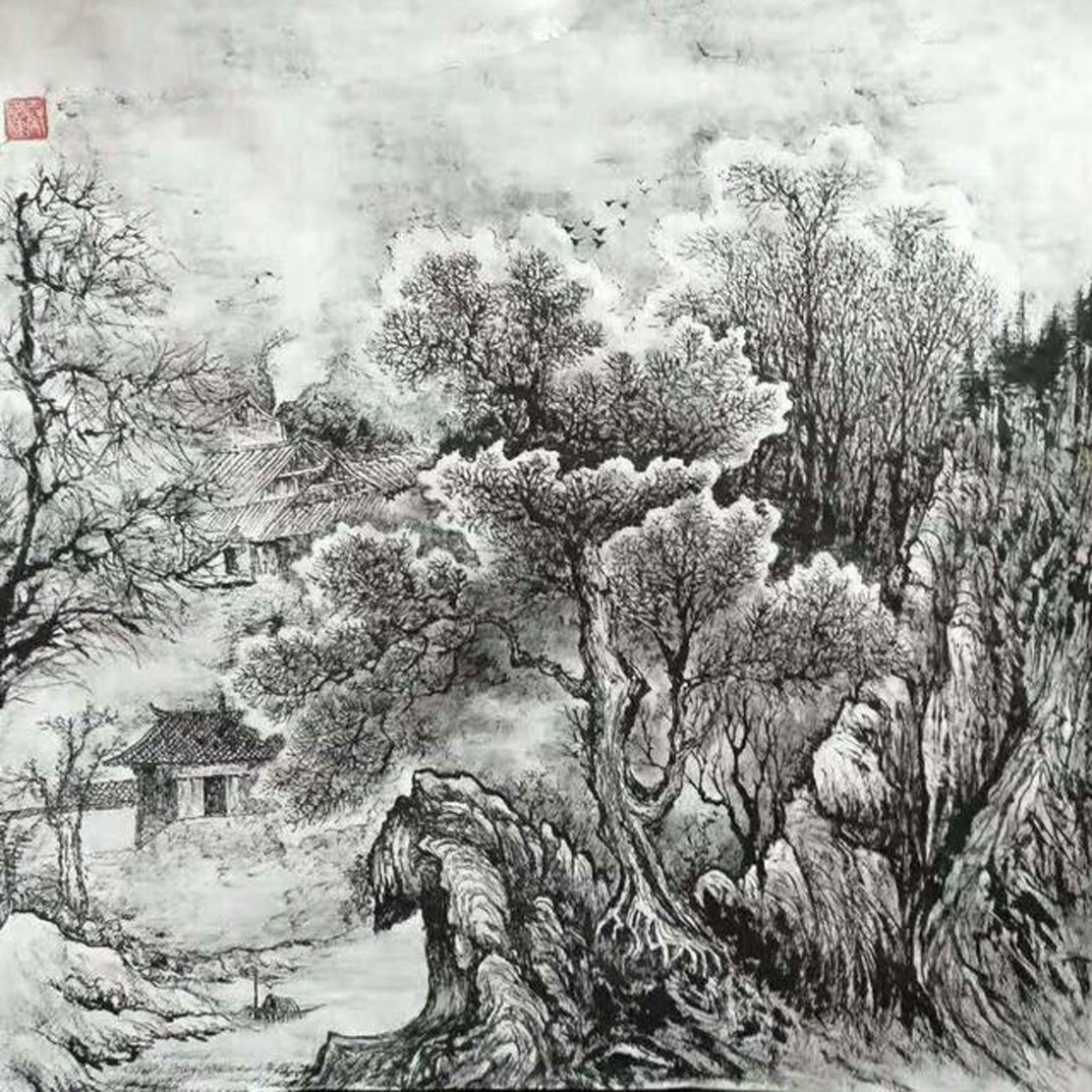 秦国健画家《激情如画 追寻永无止境》