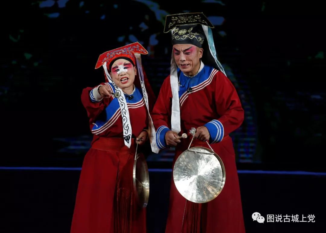 上党落子《程咬金招亲》在潞州剧院上演