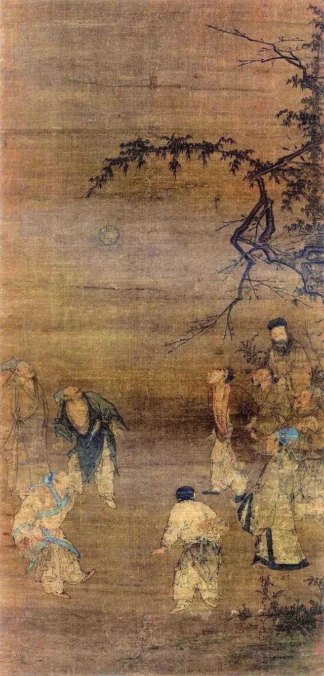 把古画放大了看,笑得胃疼