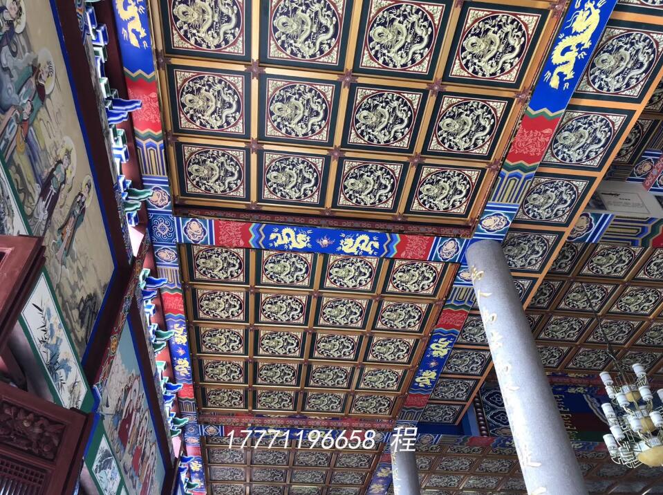 古建室内吊顶_仿古建筑吊顶_古建吊顶厂家 楚匠坊吊顶
