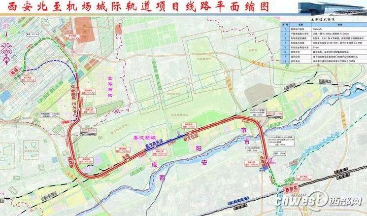 西安北客站到机场城际铁路年内投运,还有4条高铁也将建成!