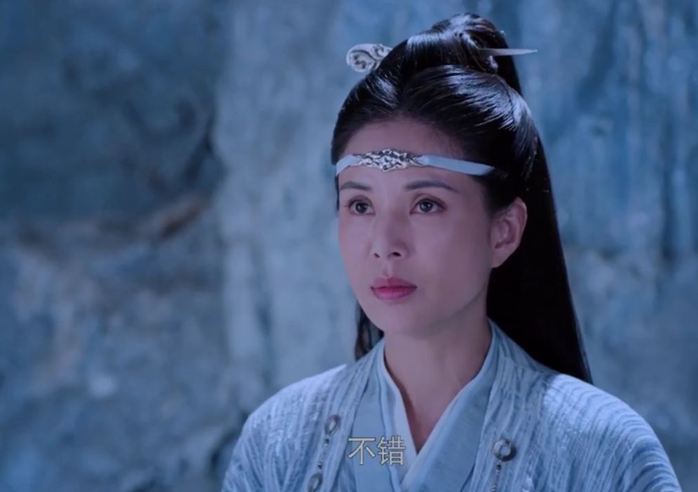 《陈情令》惊现"姑姑"李若彤!蓝衣长袍仙气十足,颜值不输当年