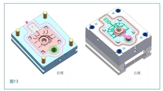 真空压铸模具分型面螺丝孔顶针孔三大部位的密封设计