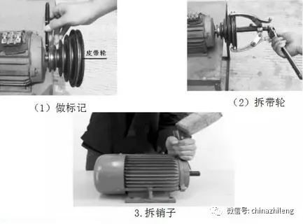 三相异步电动机的拆装