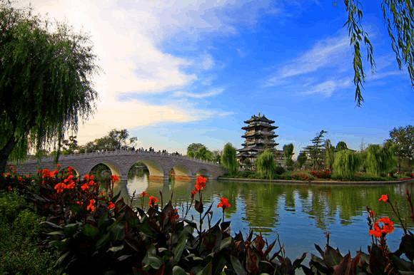 4,山东济南大明湖风景区