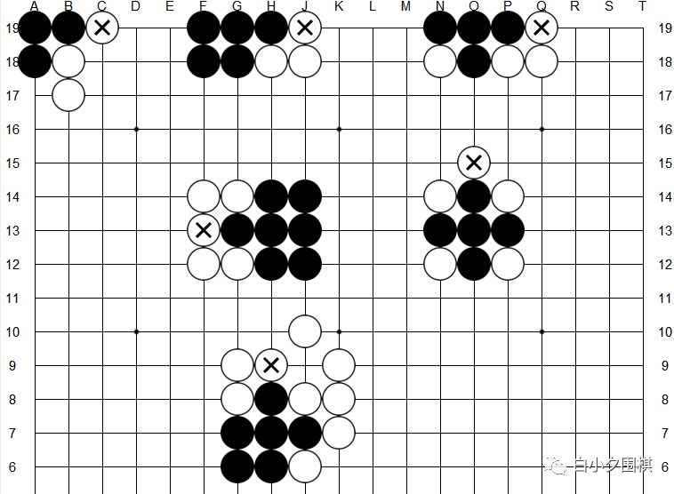 围棋入门知识真眼和假眼