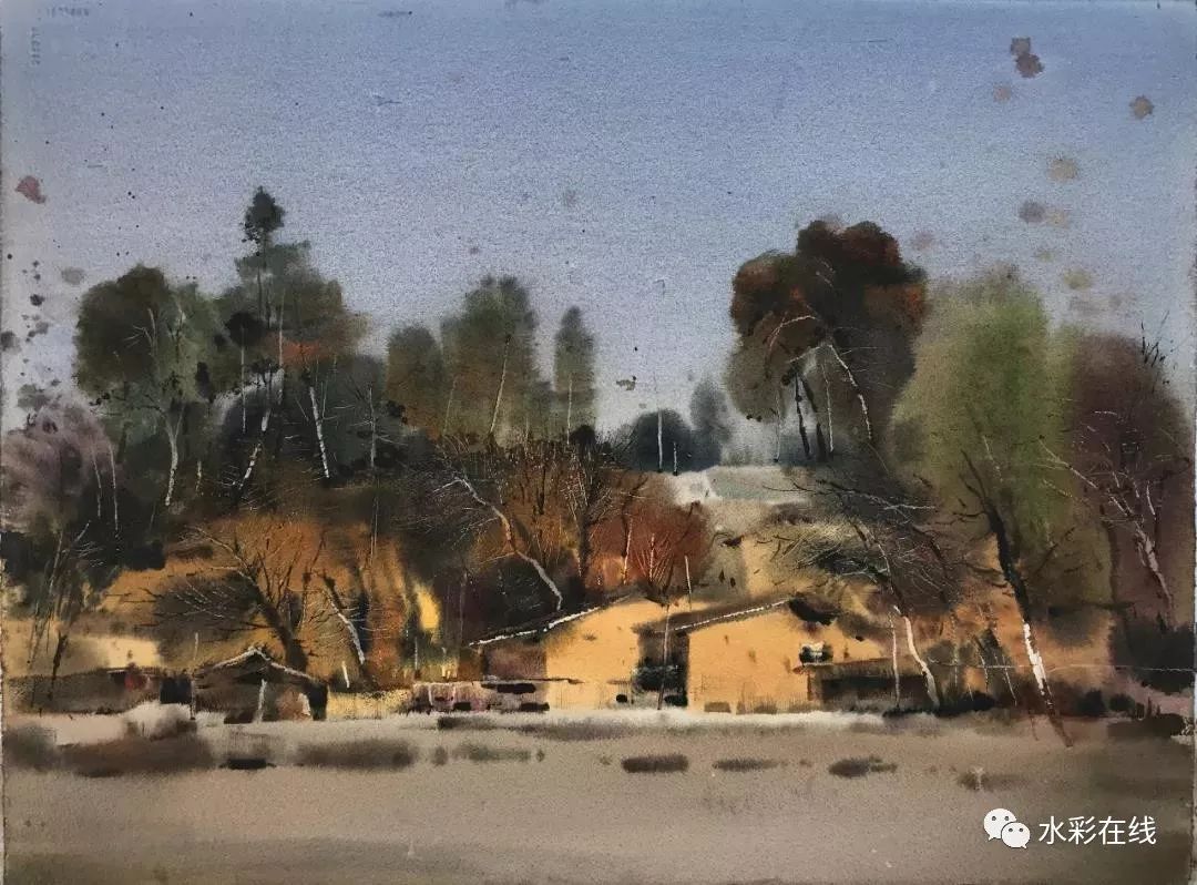 展览水韵乡愁吴卫东水彩画展