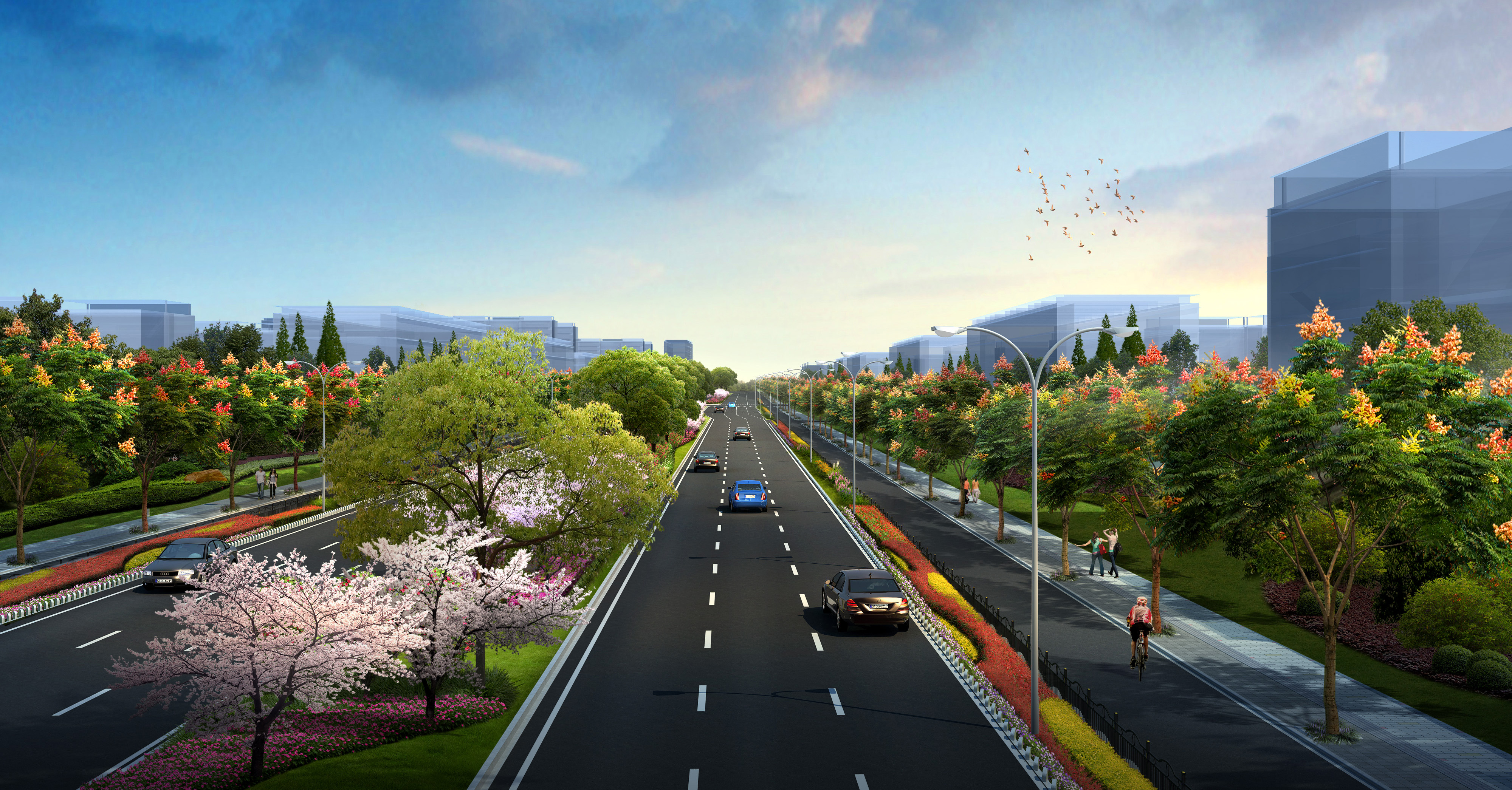 北仑黄山路西延工程开工,预计2022年建成