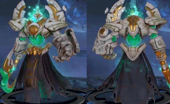 王者荣耀:新赛季战令皮肤被吐槽,鲁班更矮了,钟