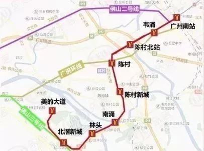 广州地铁7号线西延顺德段