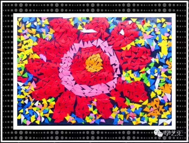 撕纸画,再也不用担心熊孩子乱撕乱画了!
