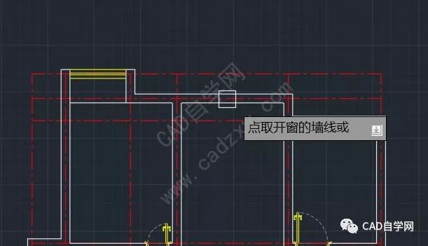 cad源泉设计教程之窗户的绘制