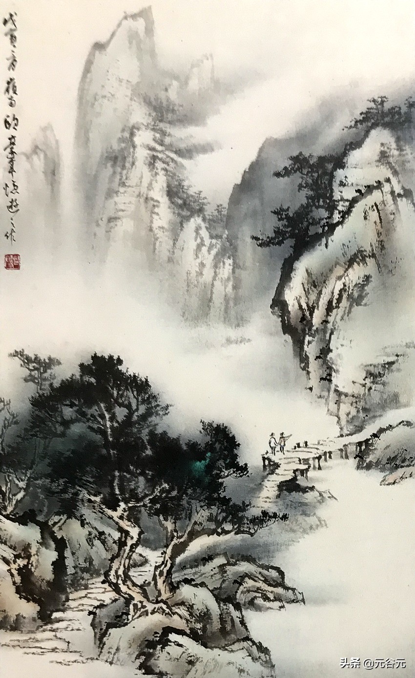 欧豪年,冯超然,赖少其,溥儒,李益亭,黄君璧国画山水