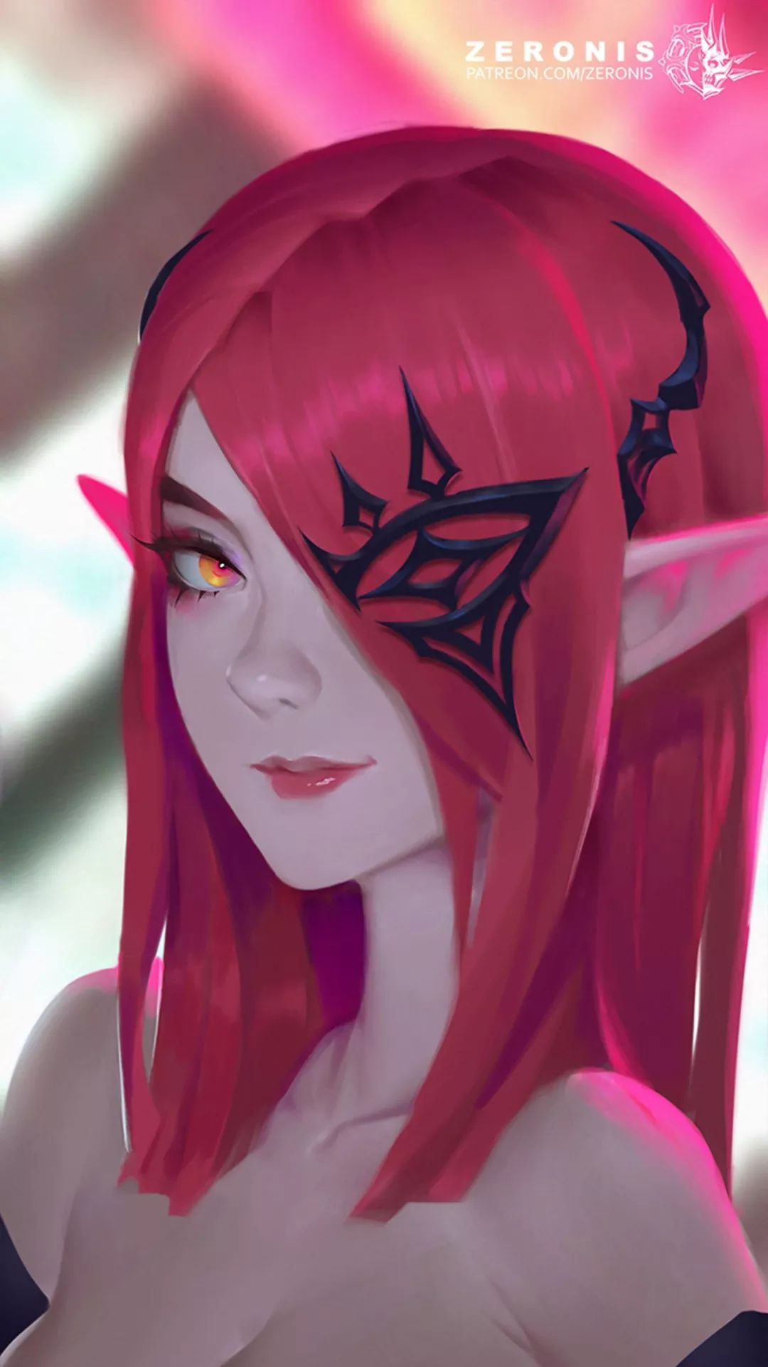 最会画妹子的画师,zeronis作品欣赏