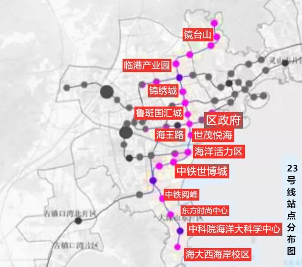 9大地铁汇集西海岸新区最新规划图曝光