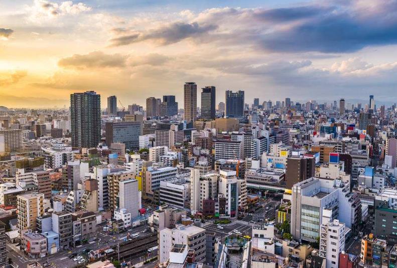 日本第二城大阪跟广州差不多的gdp城建能跟广州相比吗