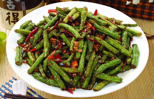 干煸四季豆的功效及做法