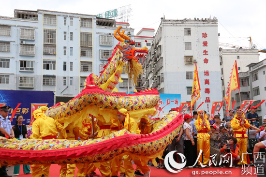 探秘毛南畅游环江 2019年广西环江·毛南族分龙节举行_活动