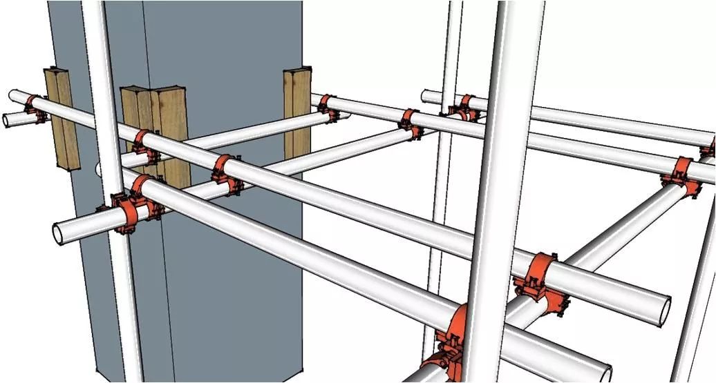 【建筑通】看三维立体图学脚手架知识,通俗易懂!