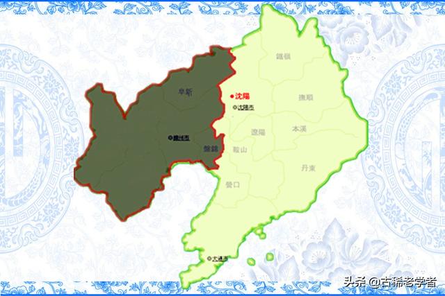 辽西地图