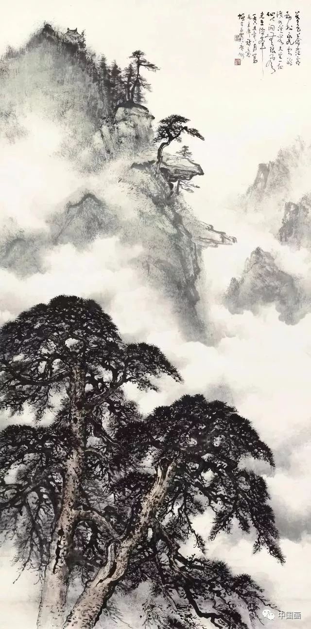 黎雄才雪景山水，值得一看