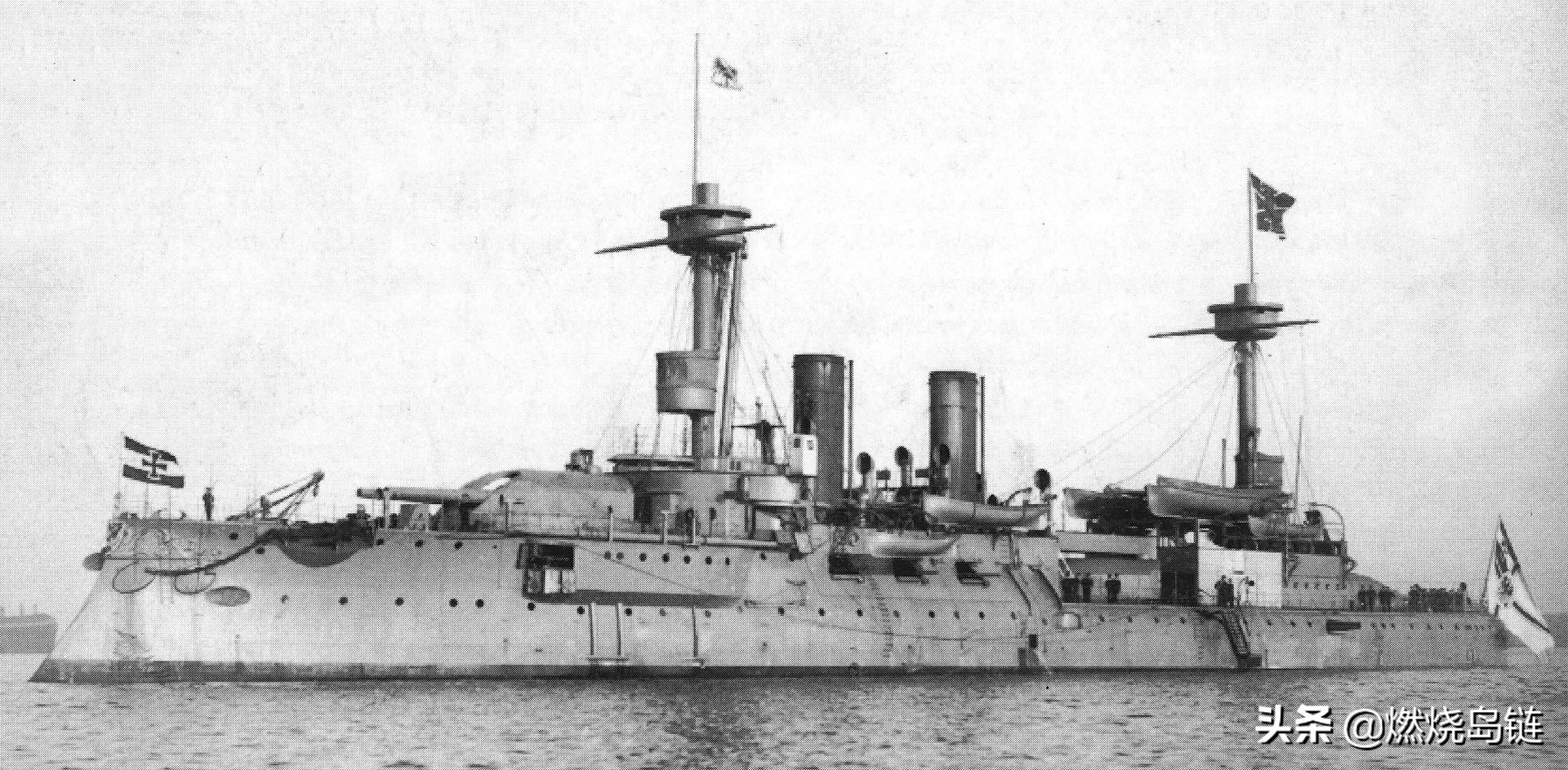 德意志帝国海军前无畏舰——"勃兰登堡"级战列舰