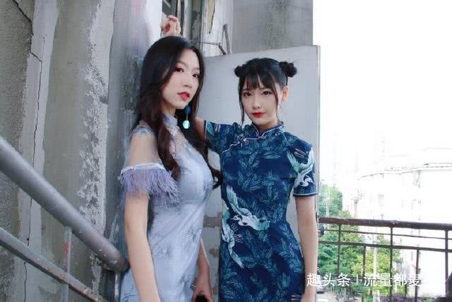 王者荣耀世冠女解说旗袍定妆照,gini得罪造型师,琪琪腿两米