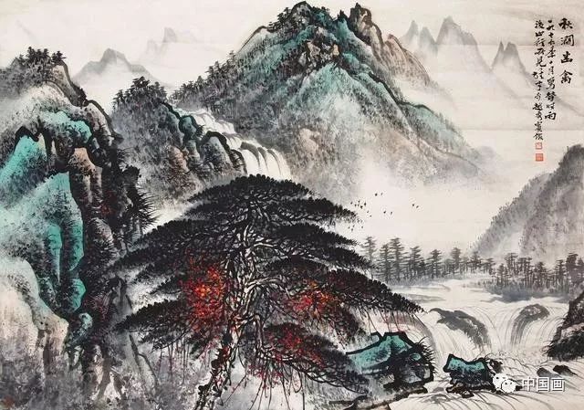 黎雄才|在山水上的努力,成就了他的“黎家山水”(130幅)_高剑父
