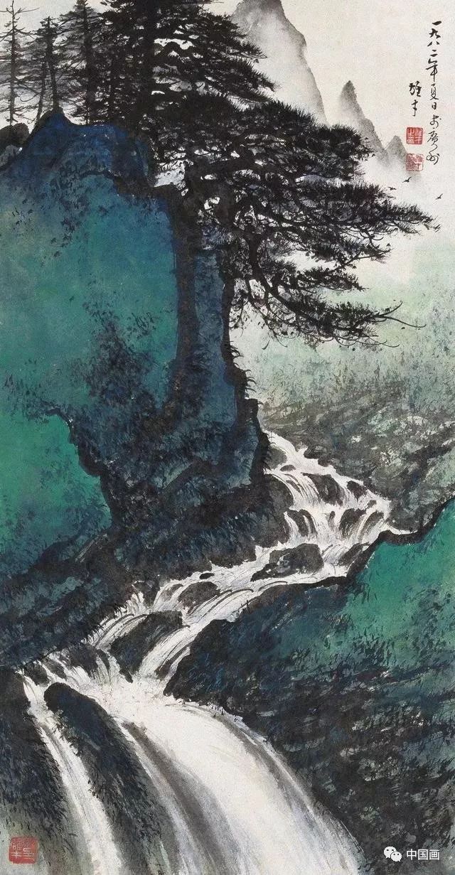 黎雄才|在山水上的努力,成就了他的“黎家山水”(130幅)_高剑父