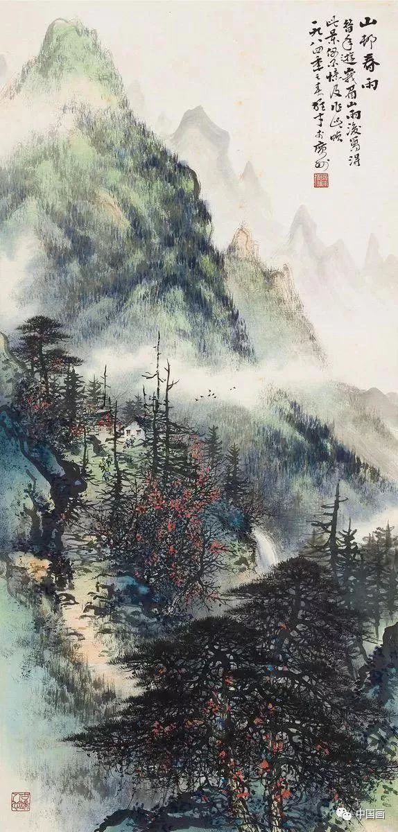 黎雄才|在山水上的努力,成就了他的“黎家山水”(130幅)_高剑父