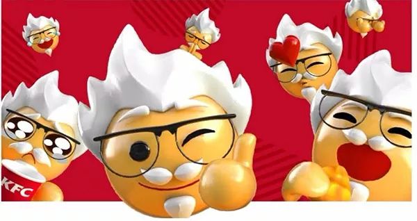 杰士邦旺仔星巴克等十多个品牌连出表情包用不过来了