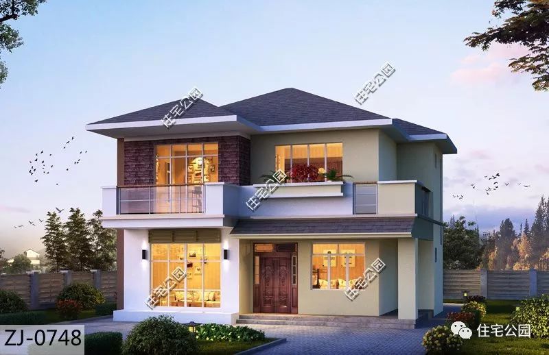 11×12米现代风美宅,农村自建房,室内舒适套间不能少 皇冠hg937官方备用网址