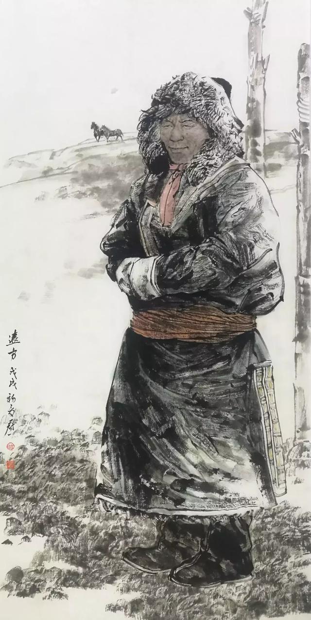 中国国家画院青年画院画家——经冠一