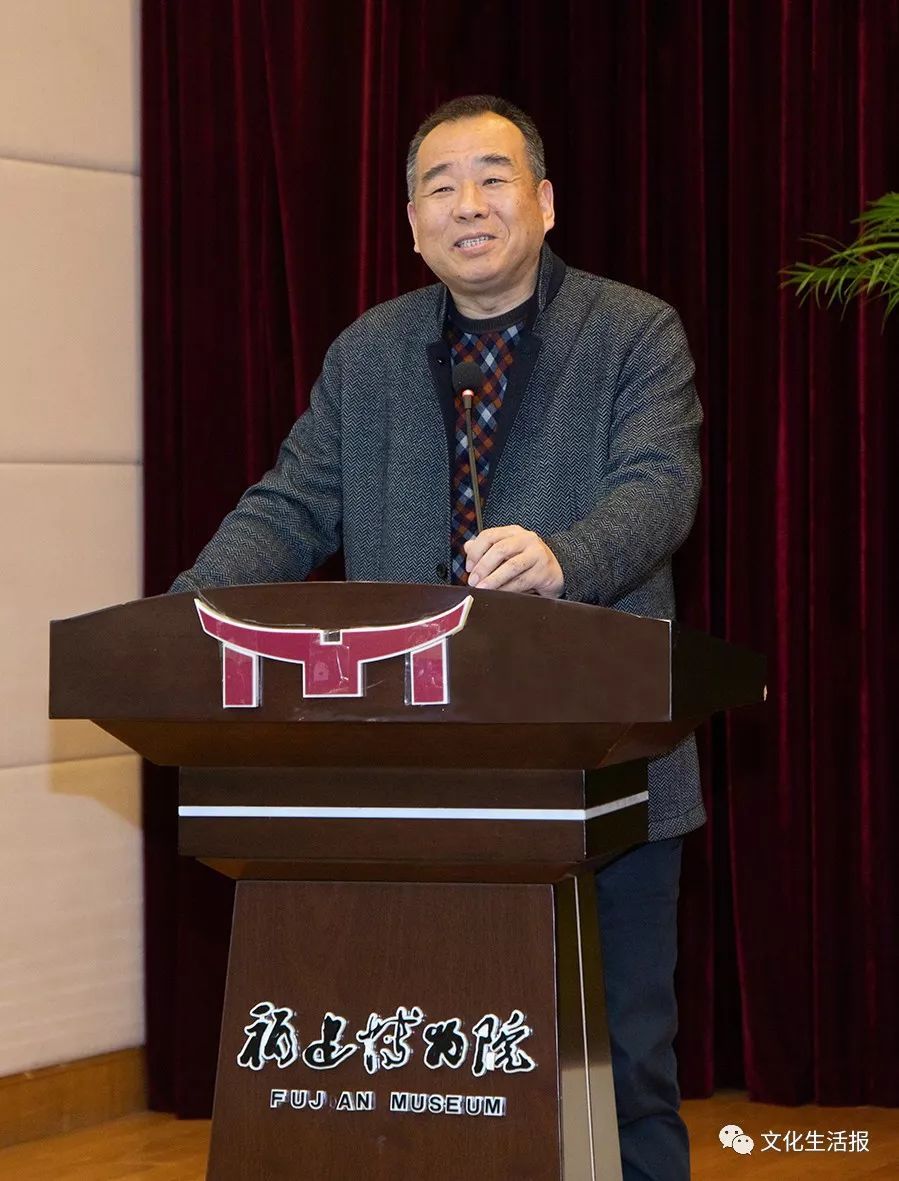活动由福建博物院院长吴志跃主持a&q胡江与《文化生活报》q:上海市