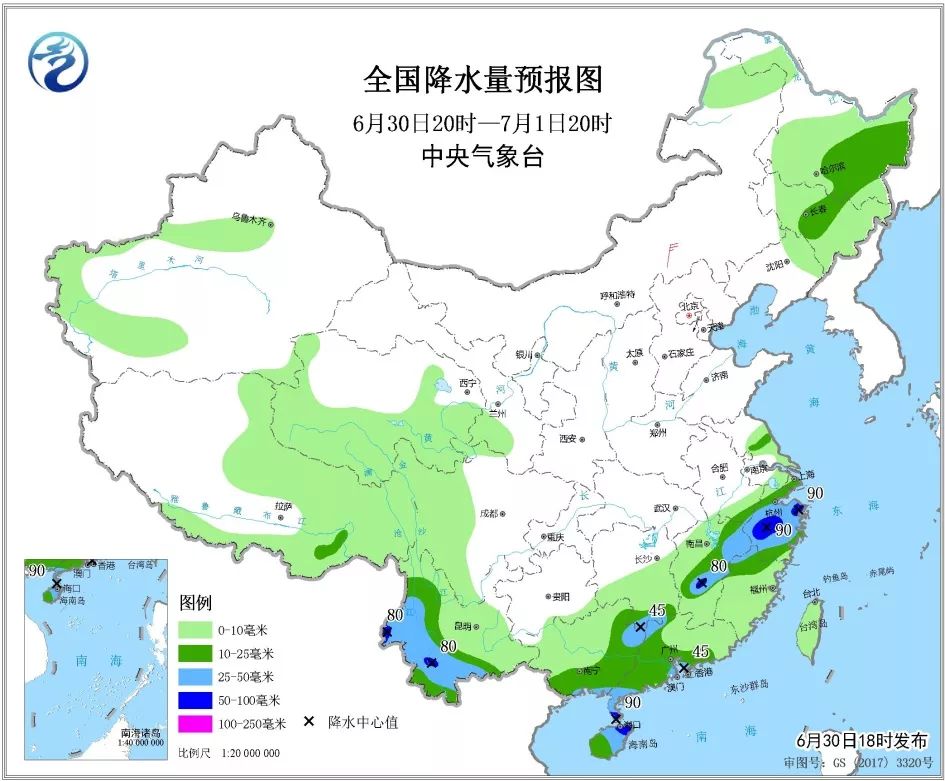 【天气预报】 未来三天全国天气预报07月01日 好一点的电子游艺平台