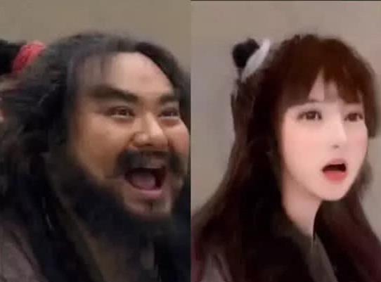 最良心的p图大神什么样?李逵变萝莉"奶"爆了!网友:返老还童才是王道