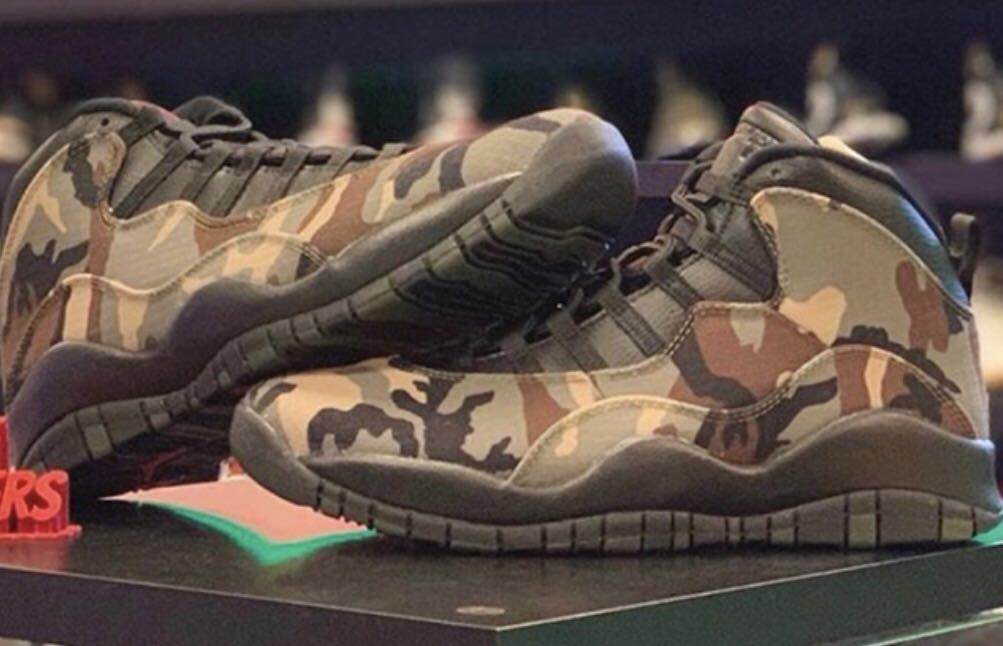 迷彩配色首曝光,这双Air Jordan 10不简单! xbet娱乐注册